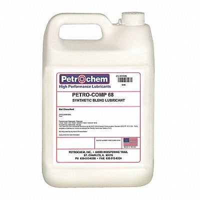 Compressor Oil 1 gal Jug 20 SAE Grade MPN:PETRO-COMP 68-001