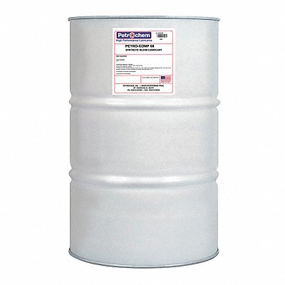 Compressor Oil 55 gal Drum 20 SAE Grade MPN:PETRO-COMP 68-055