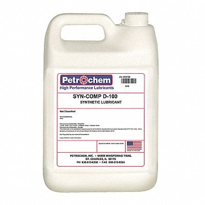 Compressor Oil 1 gal Jug 30 SAE Grade MPN:SYN-COMP D-100-001