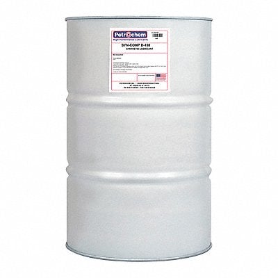 Compressor Oil 55 gal Drum 30 SAE Grade MPN:SYN COMP D-100-055