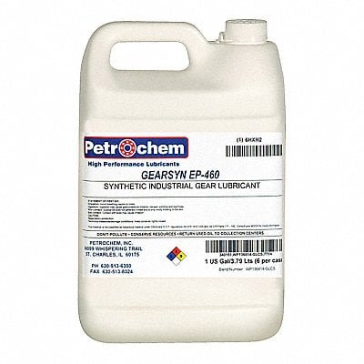 Synthetic EP Gear Lubricant ISO 460 MPN:GEARSYN EP-460-001