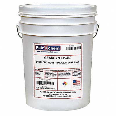 Synthetic EP Gear Lubricant ISO 460 MPN:GEARSYN EP-460-005