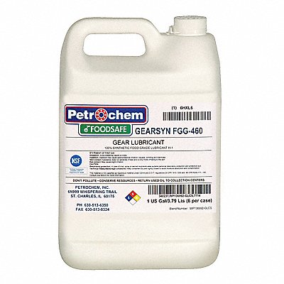 Food Grade Synthetic Gear Oil ISO 460 MPN:GEARSYN FGG-460-001