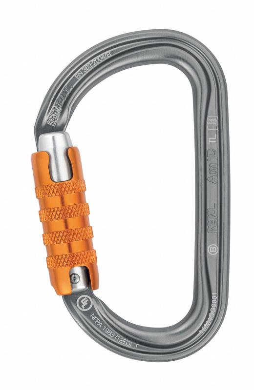 Carabiner Gray 1 Opening MPN:M34A TL