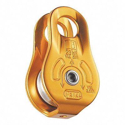 Pulley with Fixed Point Aluminum Yellow MPN:P05W