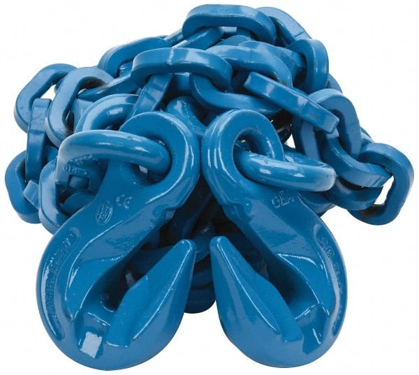 Chain Sling: 10' Long, 10,600 lb Vertical, Steel MPN:10G120SGG/10