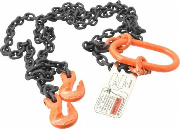 Chain Sling: 5' Long, Steel MPN:5.5G80DOG/5