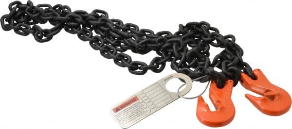 Chain Sling: 10' Long, Steel MPN:7G80SGG/10