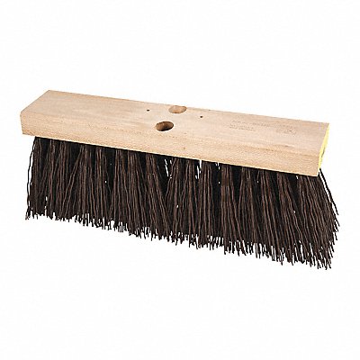 Street Broom Brown Plastic 16 MPN:89348