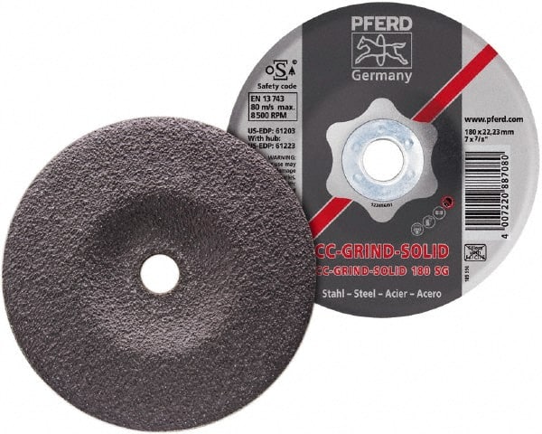 Depressed Grinding Wheel:  Type 27,  4-1/2