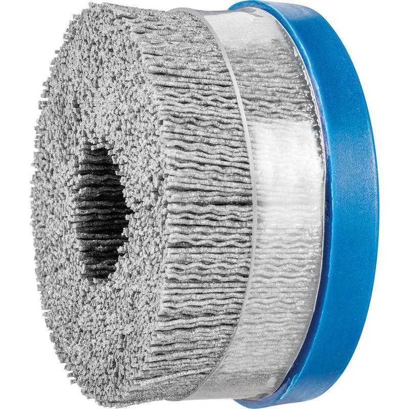 Disc Brushes, Brush Type: Crimped , Connector Type: Arbor , Abrasive Material: Silicon Carbide , Outside Diameter (Inch): 4 , Grit: 80  MPN:79184128