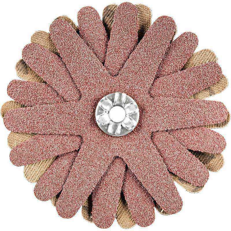 Sanding Stars, Abrasive Type: Coated , Grade: Fine , Grit: 120 , Connector Type: Arbor , Abrasive Material: Aluminum Oxide  MPN:42732086