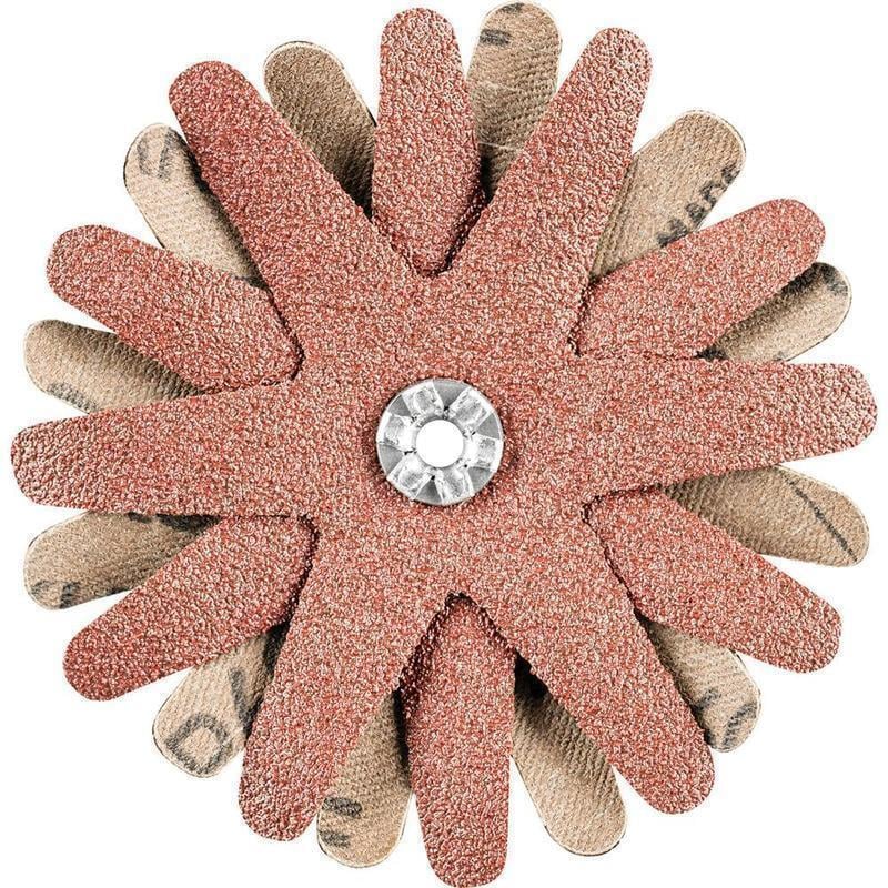 Sanding Stars, Abrasive Type: Coated , Grade: Coarse , Grit: 60 , Connector Type: Arbor , Abrasive Material: Aluminum Oxide  MPN:42732123