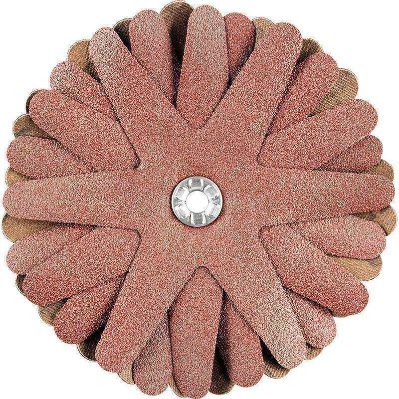 Sanding Stars, Abrasive Type: Coated , Grade: Fine , Grit: 120 , Connector Type: Arbor , Abrasive Material: Aluminum Oxide  MPN:42732146