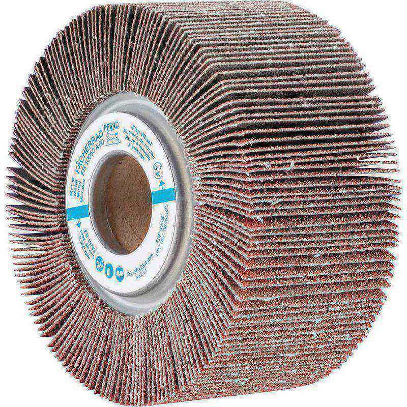 Unmounted Flap Wheels, Abrasive Type: Coated , Abrasive Material: Aluminum Oxide , Outside Diameter (Inch): 4 , Face Width (Inch): 2  MPN:45552