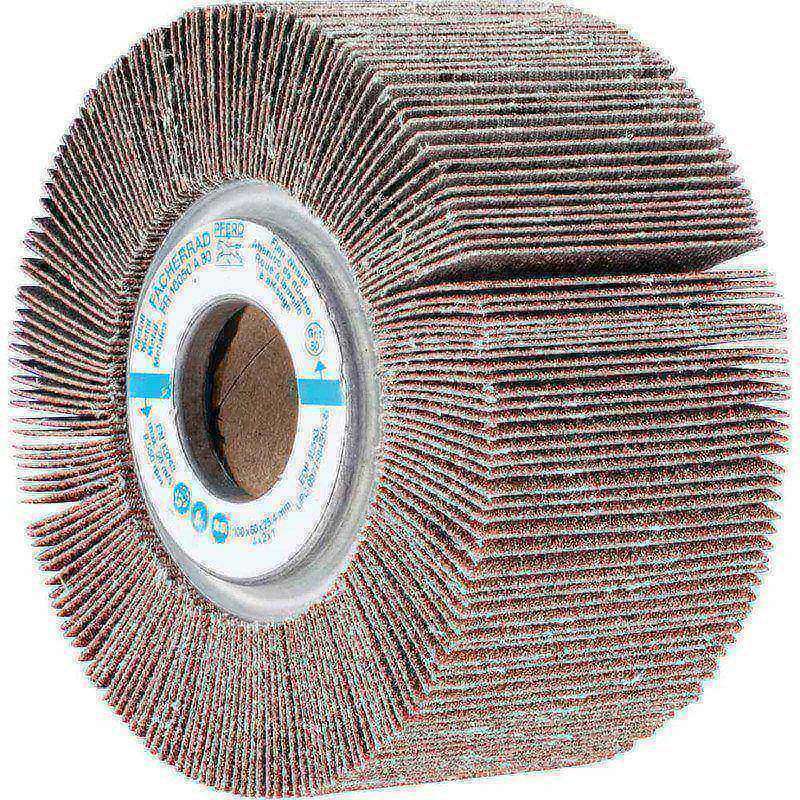 Unmounted Flap Wheels, Abrasive Type: Coated , Abrasive Material: Aluminum Oxide , Outside Diameter (Inch): 4 , Face Width (Inch): 2  MPN:45553