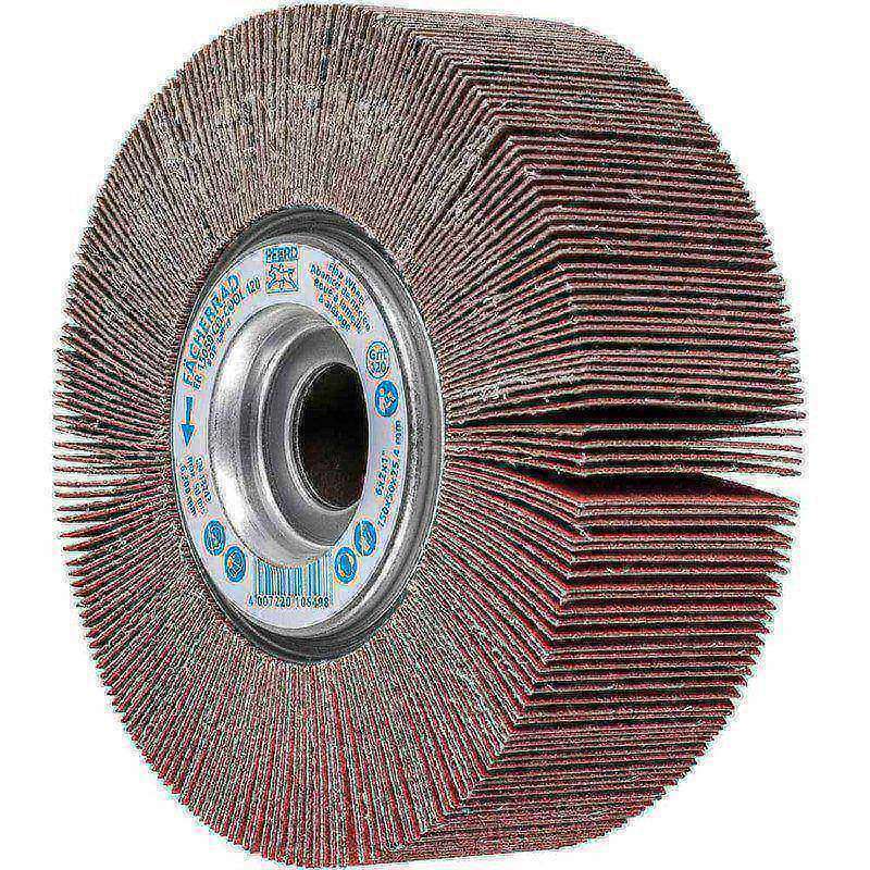 Unmounted Flap Wheels, Abrasive Type: Coated , Abrasive Material: Ceramic Oxide , Outside Diameter (Inch): 6 , Face Width (Inch): 2  MPN:45847