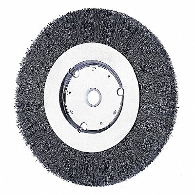 Crimped Wire Wheel Brush 10in 4200 rpm MPN:80225