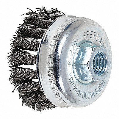 Knot Cup Brush .020CS Wire 2-3/4 MPN:82220