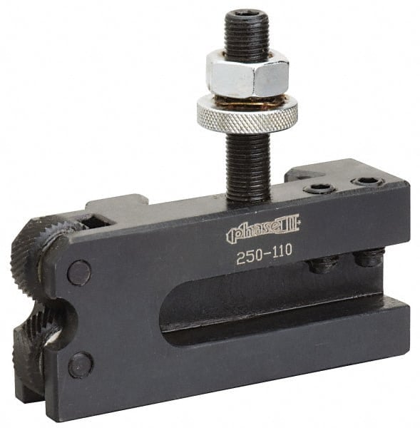 Lathe Tool Post Holder: Series AXA, Number 10, Knurling, Turning & Facing Holder MPN:250-110