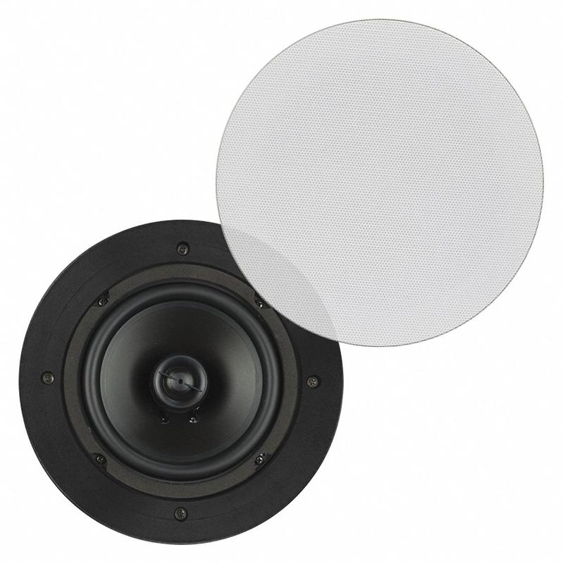 Speaker White 100 Max Wattage MPN:CS-6R