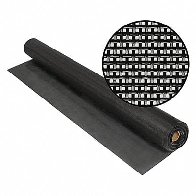 Door and Window Screen 36 x100 ft Black MPN:3000048