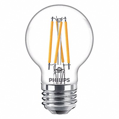 LED Bulb G16.5 2200 to 2700K 350 lm 3.8W MPN:3.8G16.5/PER/927-922/CL/G/E26/WGX 1FBT20