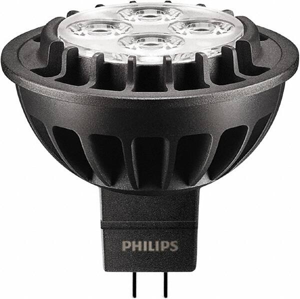 LED Lamp: Flood & Spot Style, 7 Watts, MR16, 2-Pin Base MPN:470179