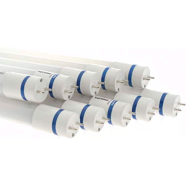 LED Lamp: Commercial & Industrial Style, 13 Watts, T8, Medium Bi-Pin Base MPN:473942