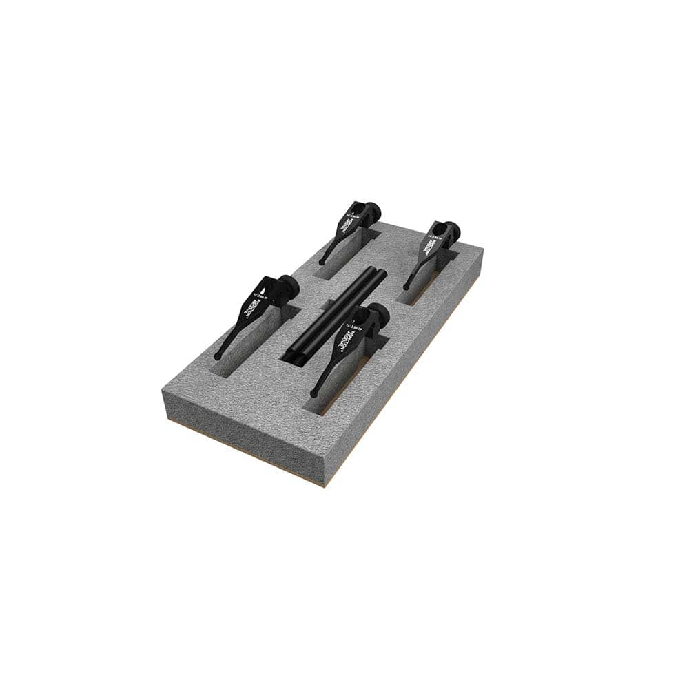 CMM Hold Down Clamp: 1/4 -20 Thread, Aluminum MPN:LC-SET-4-2.50-T