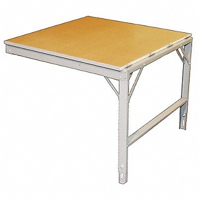 Adj Work Table Add-On Prtclbrd 66 W 48 D MPN:66