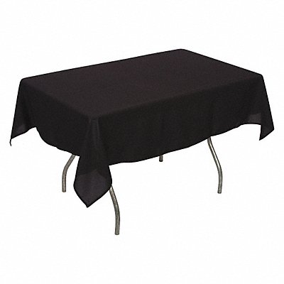 Tablecloth Rectangle 52x70in Black MPN:PL5270-BK