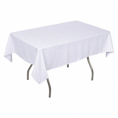 Tablecloth Rectangle 52x70in White MPN:PL5270-WH