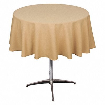 Tablecloth Round 72 in Sandalwood MPN:PL72R-SW