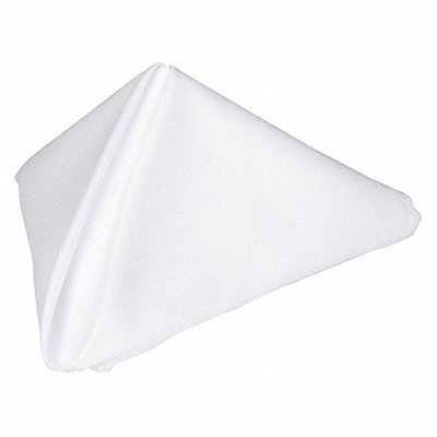 Napkin Square 18x18in White PK12 MPN:PN1818-WH