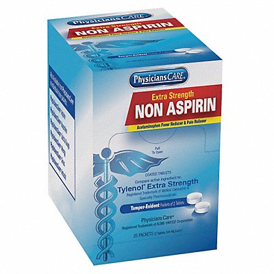 Non-Aspirin Pain Relief Tablet PK25 MPN:54036