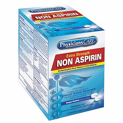 Non-Aspirin Pain Relief Tablet PK50 MPN:90016