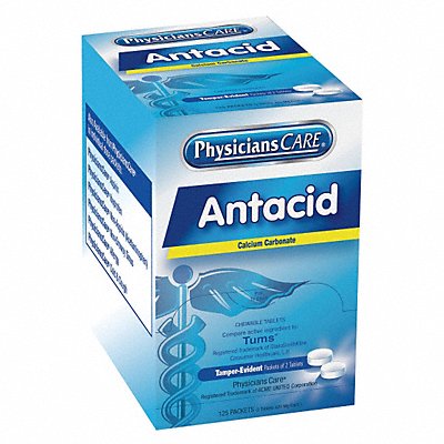 Antacids and Indigestion Tablet PK125 MPN:90110
