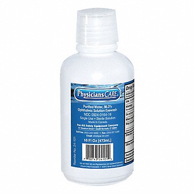 Personal Eye Wash Bottle 16 oz. MPN:24-101