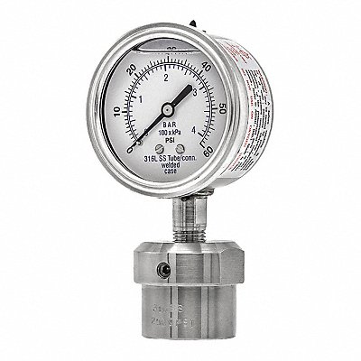 K4224 Pressure Gauge Nominal 2-1/2 Dial MPN:301L254D/0JJJ100