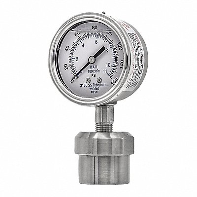 K4224 Pressure Gauge Nominal 2-1/2 Dial MPN:301L254F/0JJJ100