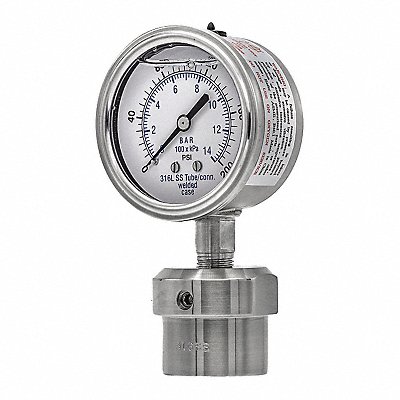 K4224 Pressure Gauge Nominal 2-1/2 Dial MPN:301L254G/0JJJ100