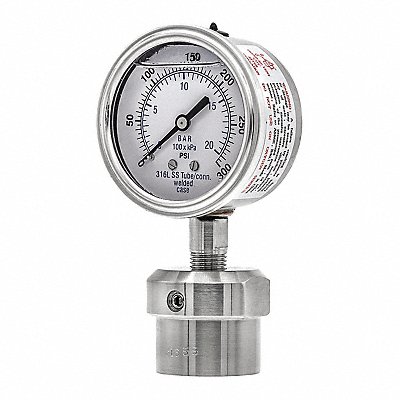 K4224 Pressure Gauge Nominal 2-1/2 Dial MPN:301L254H/0JJJ100