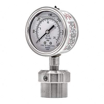 Pressure Gauge Nominal 2-1/2 Dial MPN:301L254H/0JJJ200