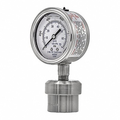 K4224 Pressure Gauge Nominal 2-1/2 Dial MPN:301L254M/0JJJ100