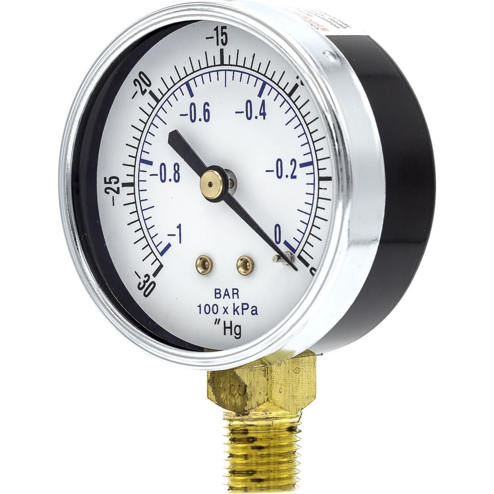 Pressure Gauges, Gauge Type: Utility Gauge , Scale Type: Dual , Accuracy (%): 3-2-3% , Dial Type: Analog , Thread Type: 1/4