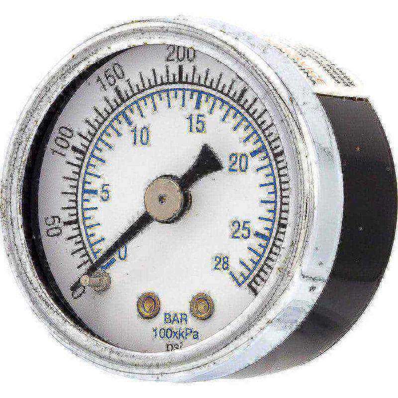 Pressure Gauges, Gauge Type: Utility Gauge , Scale Type: Dual , Accuracy (%): 3-2-3% , Dial Type: Analog , Thread Type: NPT  MPN:102D-158I