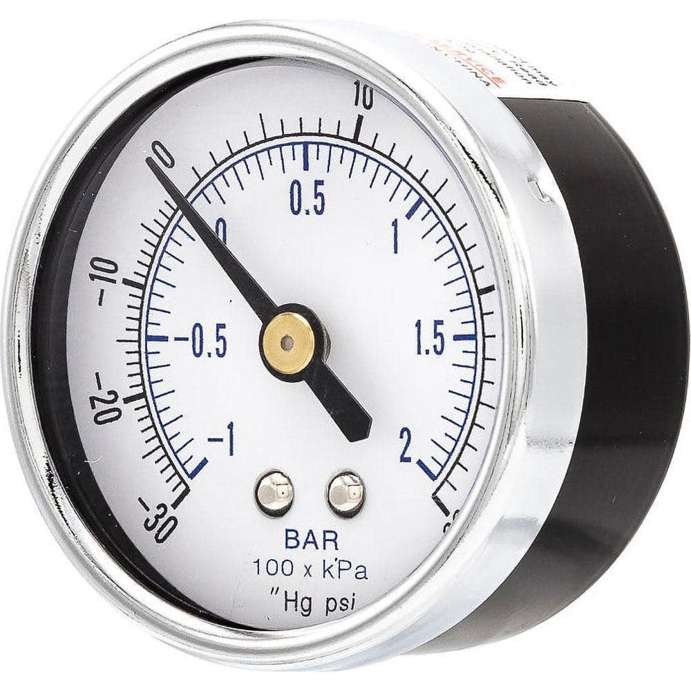 Pressure Gauges, Gauge Type: Utility Gauge , Scale Type: Dual , Accuracy (%): 3-2-3% , Dial Type: Analog , Thread Type: 1/4