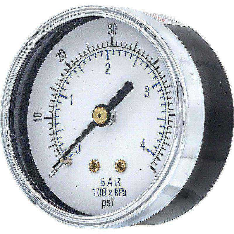 Pressure Gauges, Gauge Type: Utility Gauge , Scale Type: Dual , Accuracy (%): 3-2-3% , Dial Type: Analog , Thread Type: 1/4