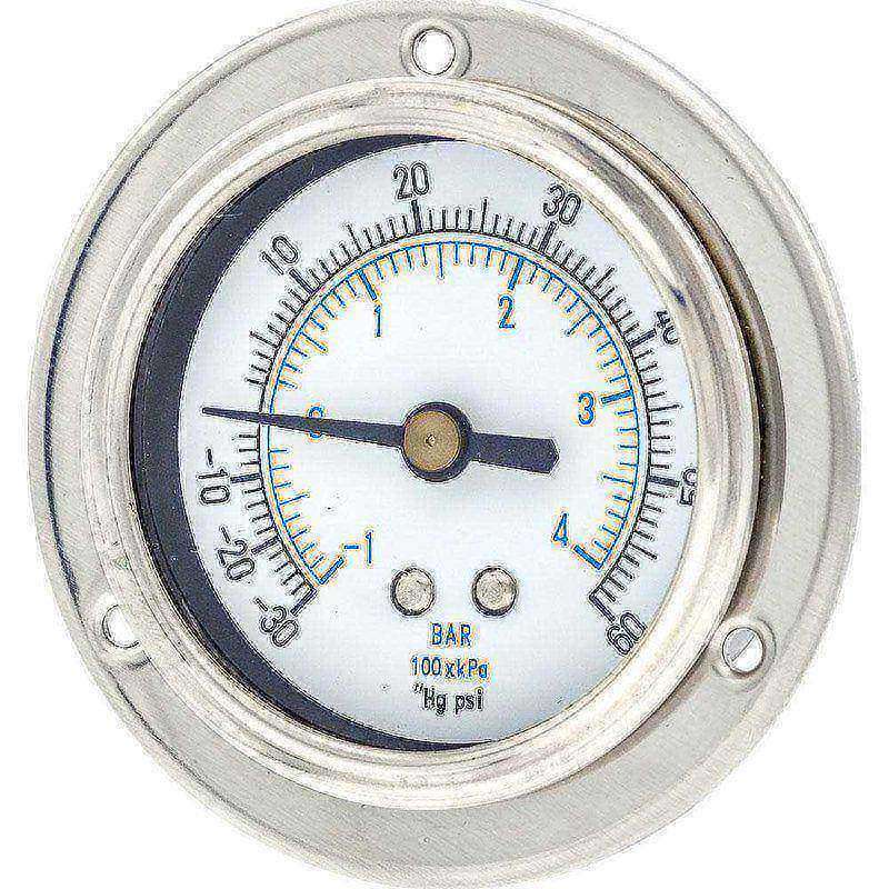 Pressure Gauges, Gauge Type: Utility Gauge , Scale Type: Dual , Accuracy (%): 3-2-3% , Dial Type: Analog , Thread Type: 1/4